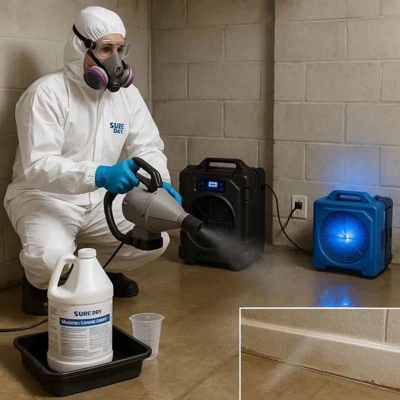 Sanitization and Odor Removal process in Hatboro, PA