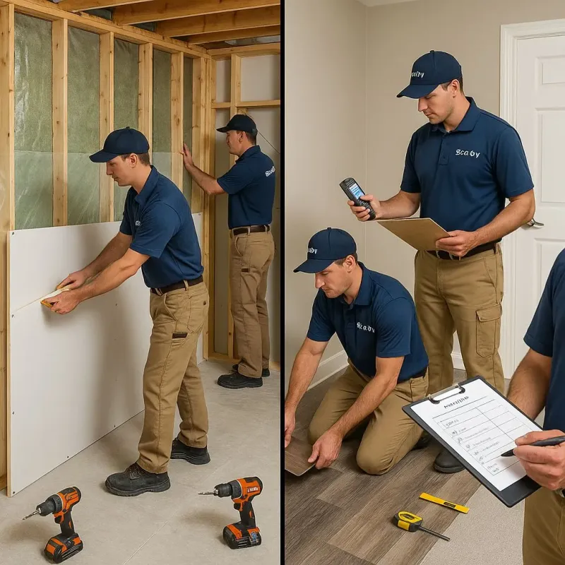 Repairs and Reconstruction process in Hatboro, PA